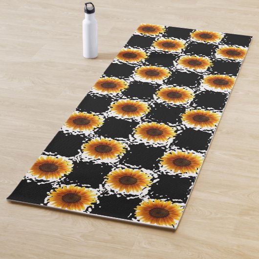 Yoga Mat Sunflower (In situ)