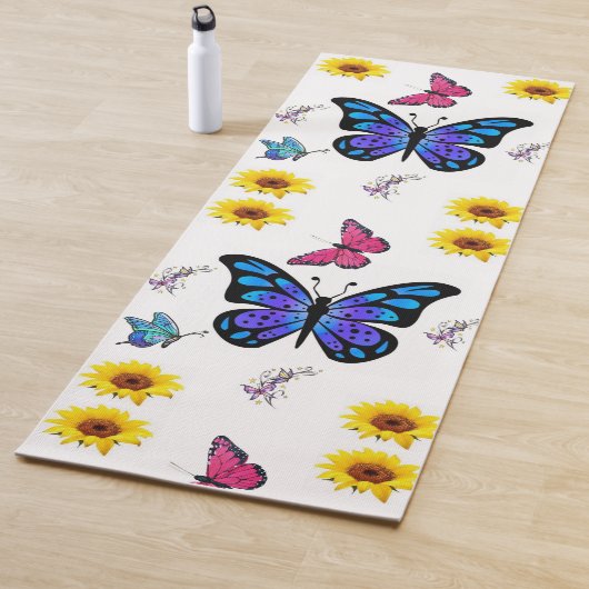 Yoga Mat Sunflower (In situ)