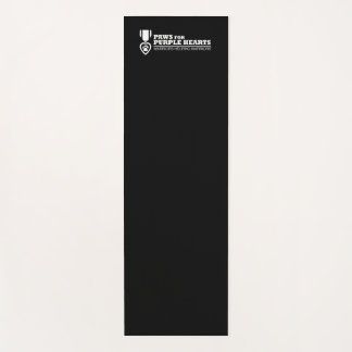 Yoga Mat - zwarte w logo
