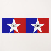 Yoga Mats met vlag van San Antonio, VS Yogamat (Voorkant (horizontaal))