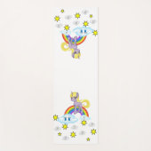 Yoga Mats Yoga Pony Regenboog Happy Clouds Sterren Yogamat (Voorkant)