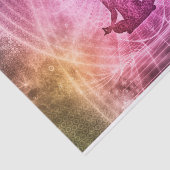 Yoga Mediation Tissuepapier (Detail)