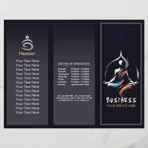 Yoga Meditatie Instructeur Lotus Pose Brush Stroke