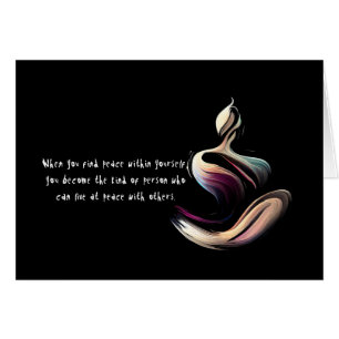 Yoga Meditatie Instructeur Lotus Pose Brush Stroke