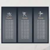 Yoga Meditatie Instructor Tree Pose Volle Maan (Achterkant)