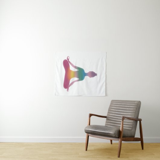Yoga, Meditatie Tapestry Wandkleed (In Situ (horizontaal))