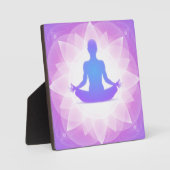 Yoga Meditation Fotoplaat (Voorkant)