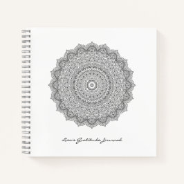 Yoga Meditation Gratitude Mandala Journal Notitieboek