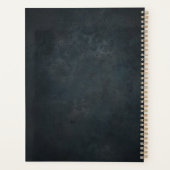 Yoga Meditation Instructor Black Gold Tree Quottes Planner (Achterkant)