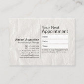 Yoga Meditation Instructor Class Pass Loyalty Kaar (Achterkant)