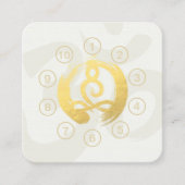 Yoga Meditation Instructor Class Pass Loyalty Kaar (Voorkant)