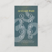 Yoga Meditation Instructor Class Pass Loyalty Kaar (Voorkant)