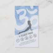 Yoga Meditation Instructor Class Pass Loyalty Kaar (Voorkant)