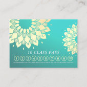 Yoga Meditation Instructor Class Pass Loyalty Kaar (Voorkant)