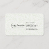 Yoga Meditation Instructor Class Pass Loyalty Kaar (Achterkant)