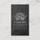 Yoga Meditation Instructor Class Pass Loyalty Kaar (Voorkant)