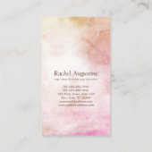 Yoga Meditation Instructor Class Pass Loyalty Kaar (Achterkant)