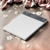 Yoga Meditation Instructor Gold Mandala Navy Blue Notitieblok