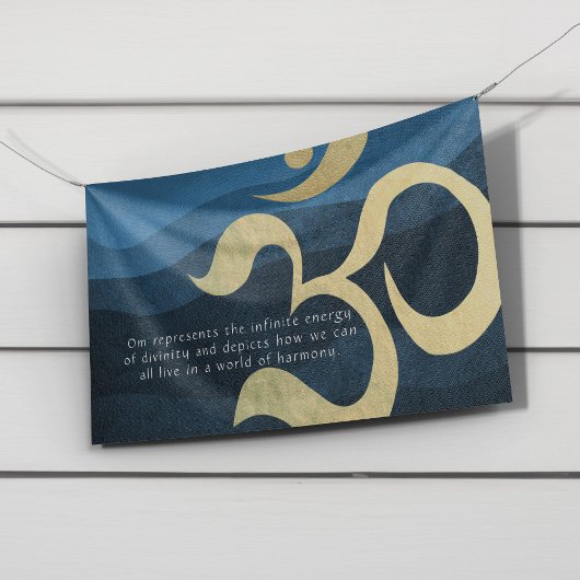 Yoga Meditation Instructor Life Coach OM-offertes Spandoek