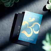 Yoga Meditation Instructor Loyalty Punch Om Symbol