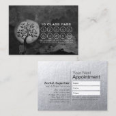 Yoga Meditation Instructor Tree Class Pass Loyalty (Voorkant / Achterkant)