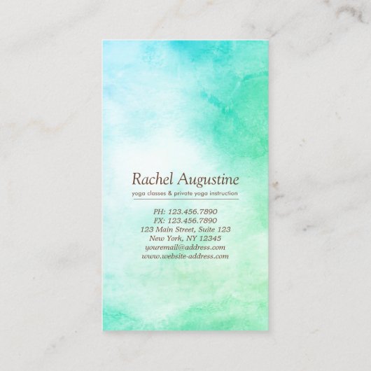 Yoga Meditation Pose om Symbol Class Pass Loyalty (Achterkant)