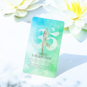 Yoga Meditation Pose om Symbol Class Pass Loyalty