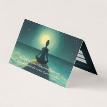 Yoga Meditation Pose on Rock Moon Stars Prijslijst