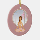 Yoga meisje ornament (Rechts)