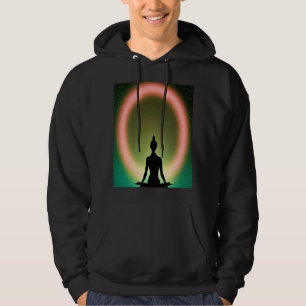 Yoga Meisje Vrouw Zonnegroet Meditatie Chakra Hoodie