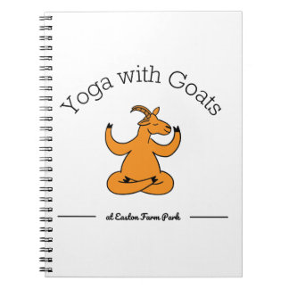 Yoga met geiten notitieboek