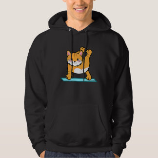 Yoga Met Mijn Kat Mijn Yoga Hoodie