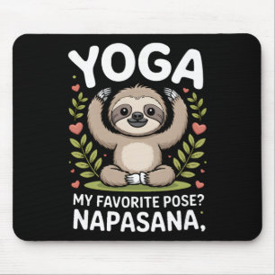 Yoga Mijn Favoriete Houding Napasana Luiaard _1 Muismat
