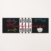 Yoga Mind Body Mindfulness Yoga Mat (Voorkant (horizontaal))