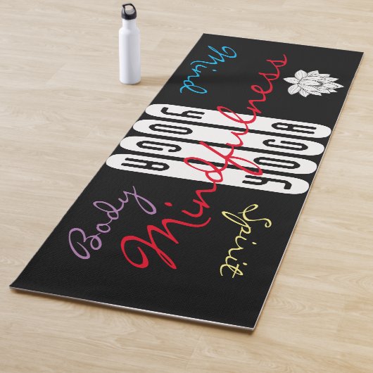 Yoga Mind Body Mindfulness Yoga Mat (In situ)