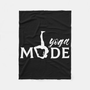 Yoga Modus Spiritualiteit Mediteren Meditatie Spir Fleece Deken
