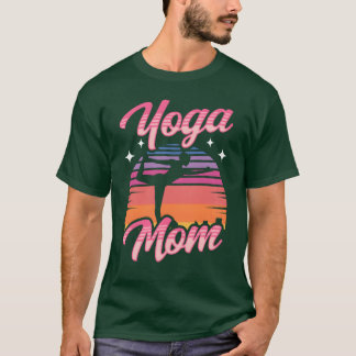 Yoga Moeder Hobby Mama meisje T-shirt