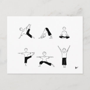 Yoga Moga briefkaart