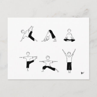 Yoga Moga briefkaart