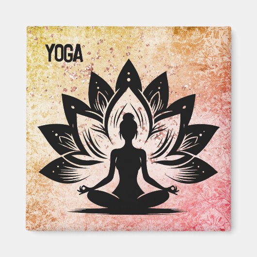 Yoga Mood Magneet (Voorkant)