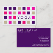YOGA (moskeesvierkantjes) Visitekaartje (Voorkant / Achterkant)