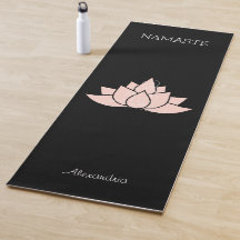 Yoga Namaste Bleek Roze Lotus Girl Pose Grafisch