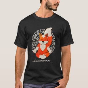 Yoga Namaste Fox Funny Fox T-shirt