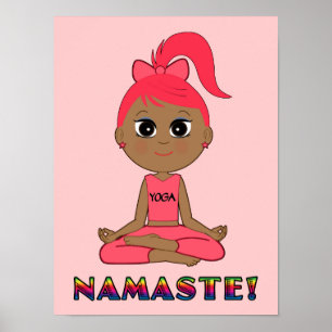Yoga Namaste Poster