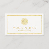 Yoga Nidra Visitekaartjes (Voorkant)