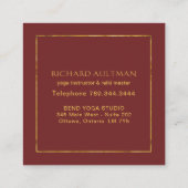 Yoga Nidra Visitekaartjes (Achterkant)