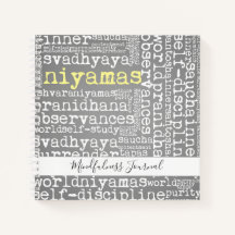 Yoga Niyamas Mindfulness Journal
