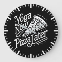 Yoga Nu Pizza Later - Grappige Fitness