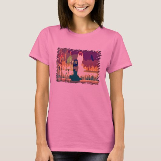 Yoga nut! t-shirt (Voorkant)