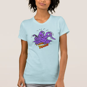 Yoga Octopus in a Knot Apparel T-shirt femme